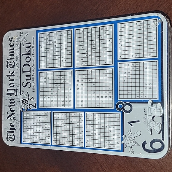 (J26) New York Times SuDoku game - Picture 1 of 7